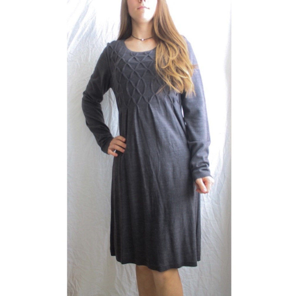 Connected Apparel // Dress // Gray
